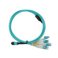 patch cord mpo 4 lc duplex 8 fiber break out cable 5m